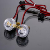 den chop xe may Cặp đèn chớp mắt mèo bản số xanh đỏ hv shop