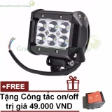 Đèn led xe máy giá rẻ C6 + Tặng công tắc