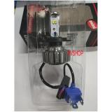 Đèn led xe máy Hv shop CHân h4 Cos (vàng) pha (trắng)