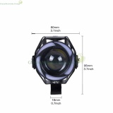 Đèn pha led trợ sáng U7 cho xe máy mô tô GreenNetworks ( 7 màu)