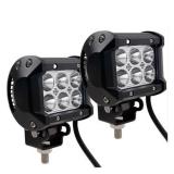 ĐÈN PHA PHỤ 6 BÓNG LED XE MÁY
