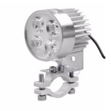 Đèn pha trợ sáng 4 LED siêu sáng kèm giá kẹp dành cho xe mô tô, xe điện 360 TI