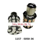 Đèn Phanh LED 27 mắt màu Tím 1157 MS20
