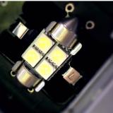 Đèn trần chiếu sáng nội thất ô tô 4 LED (31mm)