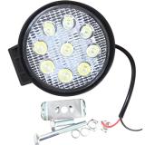 Đèn trợ sáng xe máy 9 led tròn