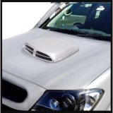 Độ hốc gió cao cấp cho nắp capo xe hơi (màu trắng)