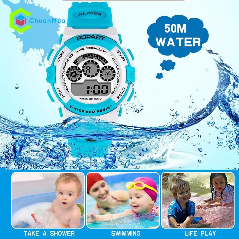 Đồng hồ Bé Gái Popart 310 Điện Tử Chống Nước - DHA500 bán chạy