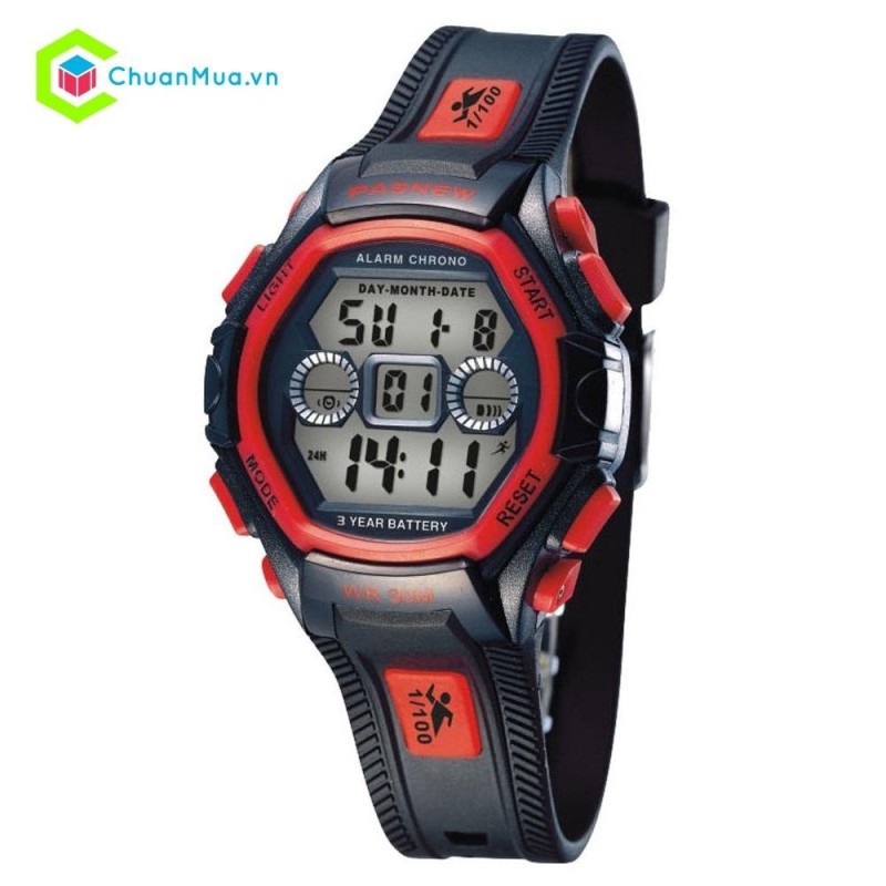 Đồng Hồ Bé Trai Điện Tử Pasnew 251G Chống Nước - Mã: DHA308 bán chạy