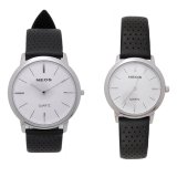 Đồng hồ cặp dây da Neos 40689M (Vàng)