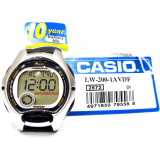 Đồng Hồ Casio Nữ Dây Nhựa Điện Tử LW-200-1AVDF (Đen)