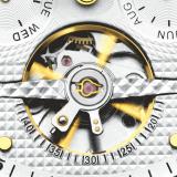 Đồng hồ cơ Automatic dây da chạy 5 kim Kinyued 1007
