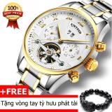 Đồng hồ cơ Automatic dây thép không gỉ Kinyued 1006