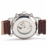Đồng hồ cơ nam dây da MCE 6205 (Nâu)