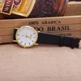 Đồng hồ dây da tổng hợp unisex