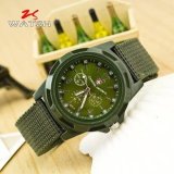 [HCM]Đồng Hồ Dây VảI Dù Thể Thao (xanh rêu)