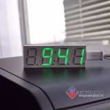 Đồng hồ điện tử mini diy usb 5v