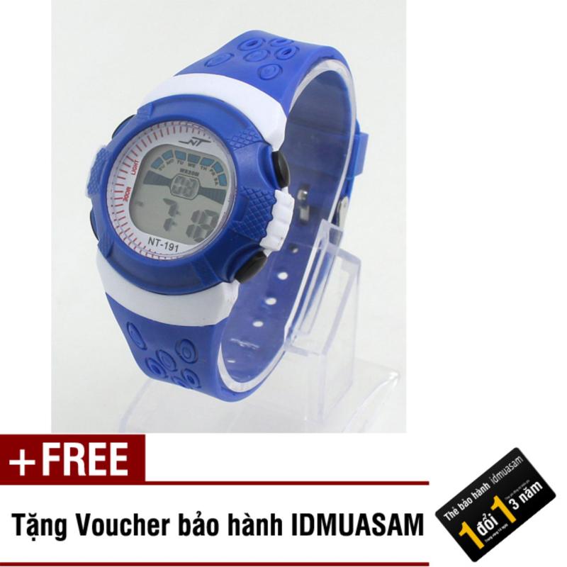 Giá bán Đồng hồ điện tử trẻ em IDMUASAM 2172 (Xanh dương) + Tặng kèm voucher bảo hành IDMUASAM