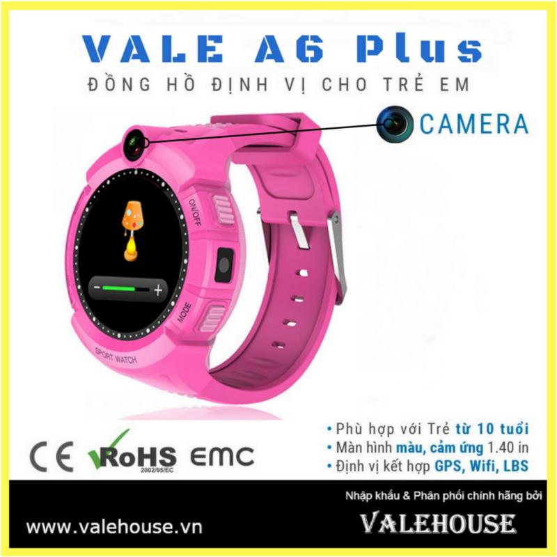 Giá bán Đồng hồ định vị trẻ em VALE A6 Plus - 0020 Hồng Phấn