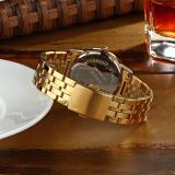Đồng hồ nam đẹp WWOOR 8028 (Vàng)