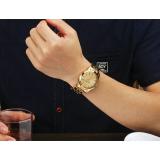Đồng hồ nam đẹp WWOOR 8028 (Vàng)