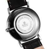 Đồng hồ nam dây da Bestdon BD98104G (Mặt đen dây đen)
