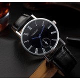 Đồng hồ nam dây da cao cấp 2018 Aidashi