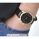 Đồng hồ nam dây da Casio MTP-V001GL-9BUDF
