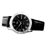 Đồng hồ nam dây da SWIDU K0KN91 (Đen)