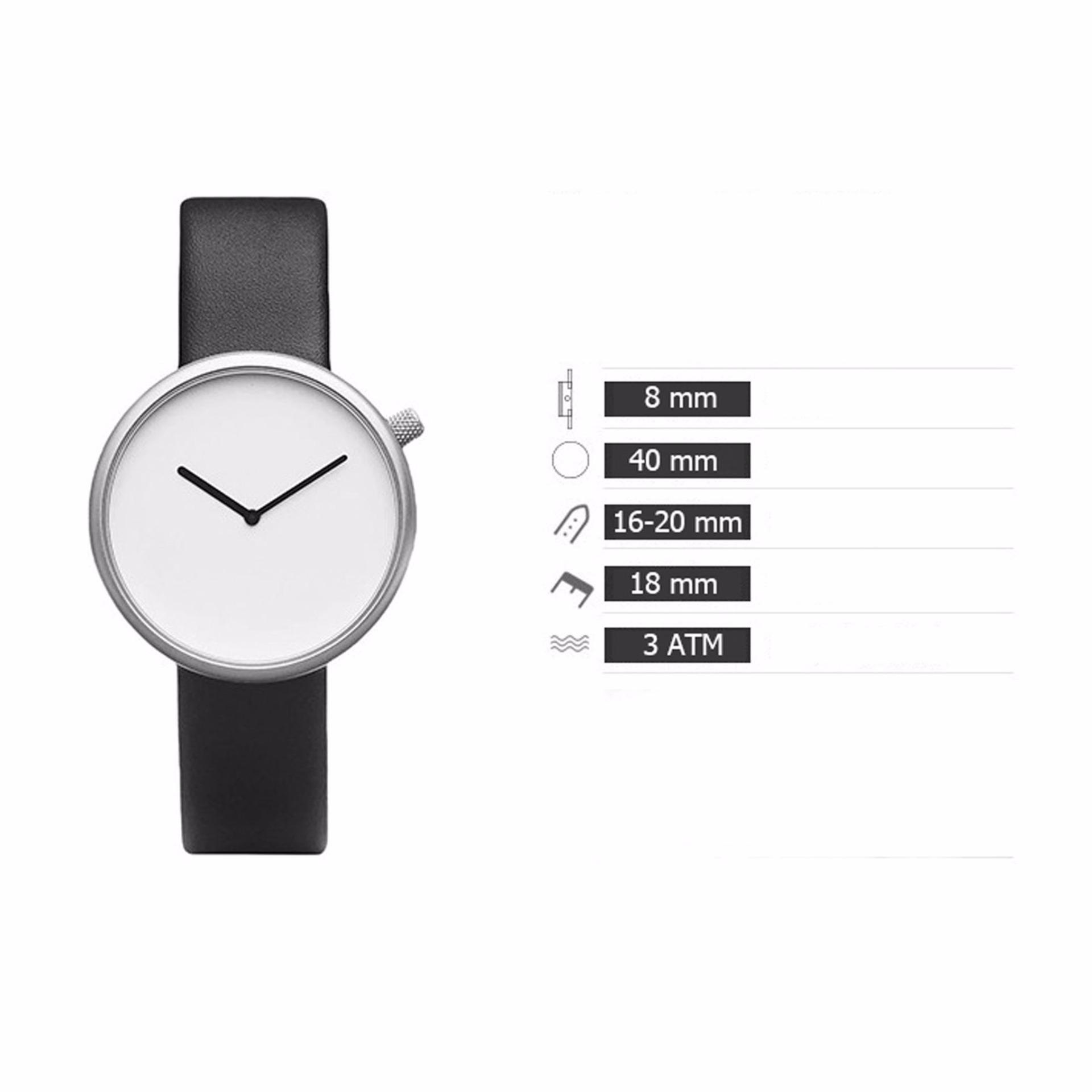 Đồng hồ nam dây da TOMI 1001