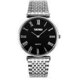 Đồng hồ nam dây thép không gỉ siêu mỏng Skmei 91KCN05