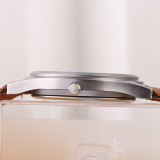 Đồng hồ nam dây vải bố SOKI S002-3 (Nâu)