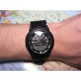 Đồng hồ nam dây vải Casio AW-80V-1BVDF (Đen)