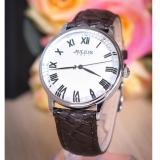 Đồng hồ nam Julius dây da JU1049 Đen