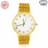 CANADO Đồng hồ nam mặt chạm rồng BAISHUNS C0357 (Vàng)