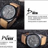 [HCM]ĐỒNG HỒ NAM NARY DÂY DA 6118 (đen)
