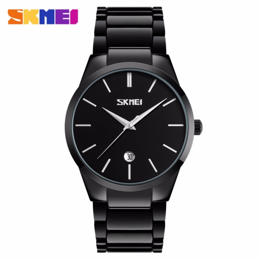 Đồng hồ nam Skmei 9140 mặt đen cực men