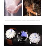 Đồng hồ nam YAZOLE D04 dây da hiển thị Analog