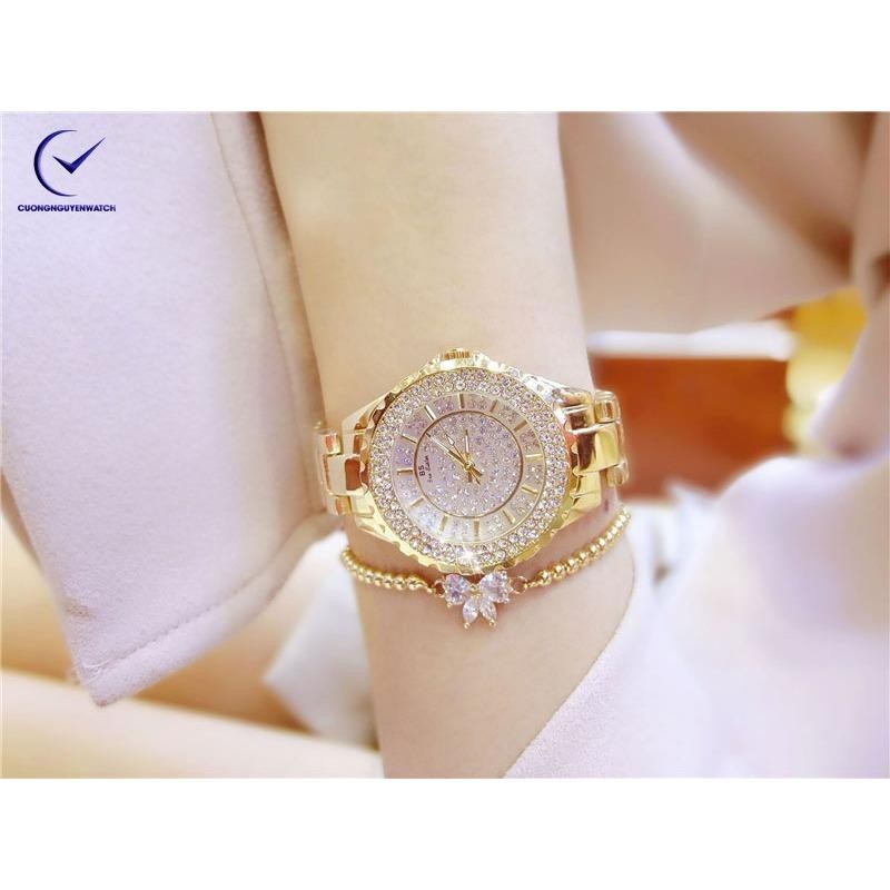 Nơi bán Đồng hồ nữ Bee Sister kim cương cao cấp - BS25- ( Vàng)