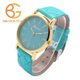 Đồng hồ nữ Bewatch Geneva dây da (Xanh)