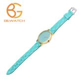 Đồng hồ nữ Bewatch Geneva dây da (Xanh)