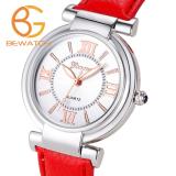 Đồng hồ nữ Bewatch Geneva La Mã Dây Da Đỏ