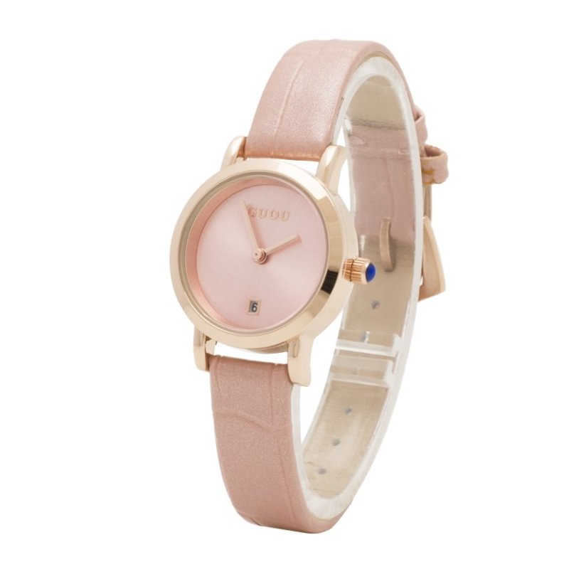Nơi bán Đồng Hồ Nữ Dây Da BeWatch (Hồng).