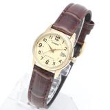 Đồng hồ nữ dây da Casio Anh Khuê LTP-V002GL-9BUDF