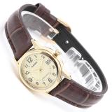 Đồng hồ nữ dây da Casio Anh Khuê LTP-V002GL-9BUDF