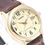 Đồng hồ nữ dây da Casio Anh Khuê LTP-V002GL-9BUDF