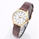 Đồng hồ nữ dây da Casio Anh Khuê LTP-V004GL-7AUDF