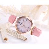 Đồng Hồ Nữ Dây Da Chronograph  Chenxi- F3 (Hồng)