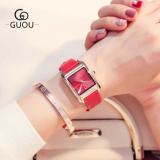 [HCM]Đồng hồ nữ dây da Guou 8089