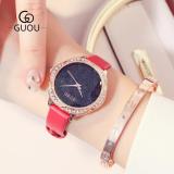 [HCM]Đồng hồ nữ dây da Guou 8094