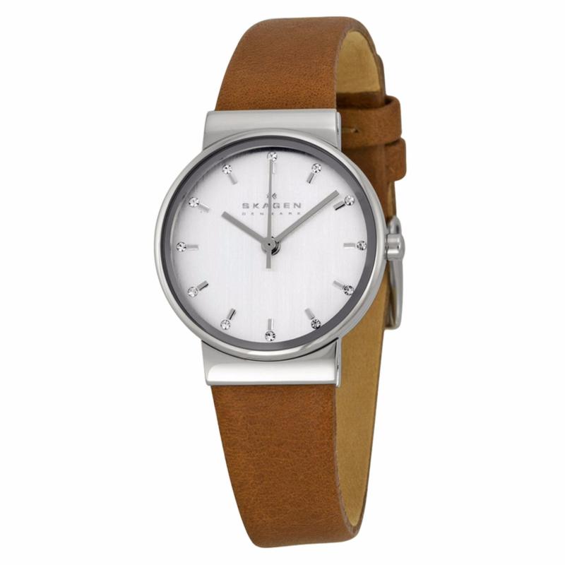 Nơi bán Đồng hồ nữ dây da Skagen SKW2192 (Nâu)